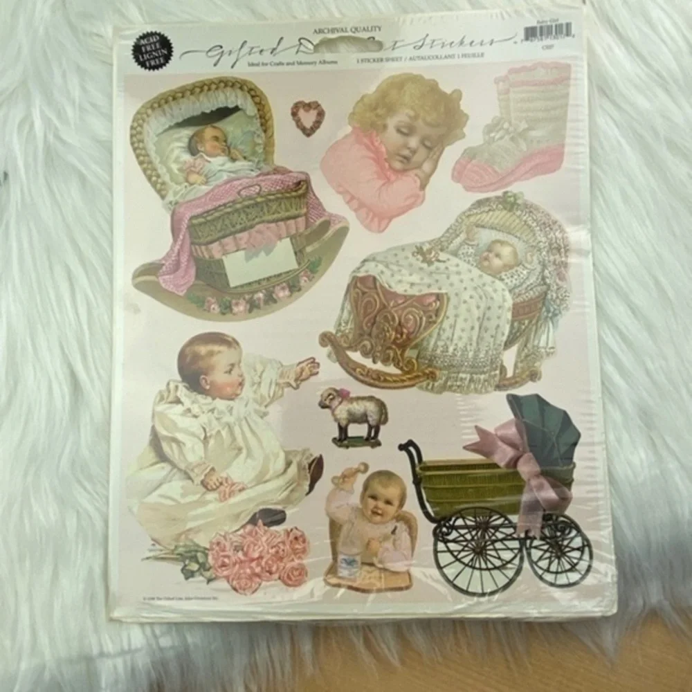 Victorian Images and Stickers for Paper Crafts‎